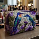Eugénie - Trousse de toilette matelassée Colibri Délicat