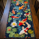 Chemin de Table Matelassé - Rêve de Carpes Koï