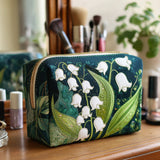 Cordélia - Trousse de toilette matelassée Lys Délicats