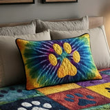 Housse de Coussin Matelassée - Pattes Amoureuses