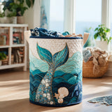 Panier à Linge Matelassé - Courant Mystique