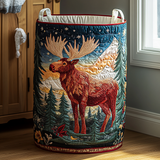 Panier à Linge Matelassé - Forêt