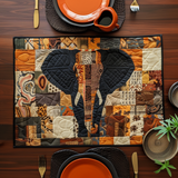 Céline - Set de table matelassé Mystique Éléphant