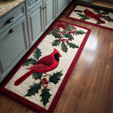 Coralie - Tapis de cuisine De Noël à Atmosphère de Saison