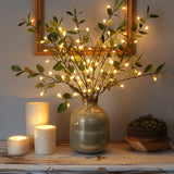 Branche d'Olivier avec Lumières Décoratives