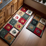 Reine - Tapis de cuisine Empreintes de Patte