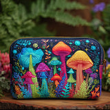Colombe - Trousse de toilette matelassée Champignon de la Paix