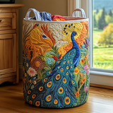 Panier à Linge Matelassé - Gloire du Paon