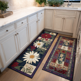 Rose - Tapis de cuisine Fleurs Délicats