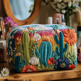 Estelle - Trousse de toilette matelassée Cactus Joyeux