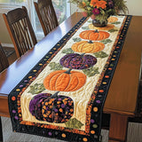 Chemin de Table Matelassé - Citrouille Épicée