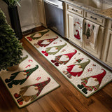 Sylvie - Tapis de cuisine Rouge et Vert