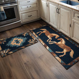 Lucile - Tapis de cuisine Chevaux en Mouvement