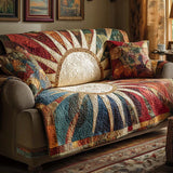Daphné - Housse de canapé matelassée Style Rustique