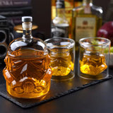 Bouteille de Whisky et Verre