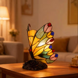 SUNWING | Lampe avec ailes en mosaïque jaune