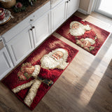 Perrine - Tapis de cuisine De Noël à Père Noël
