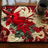 Camille - Set de table matelassé Écarlate Réconfort
