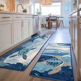 Joséphine - Tapis de cuisine Mer Calme
