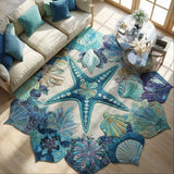 Clémence - Tapis décoratif Coquillage