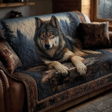 Bérénice - Housse de canapé matelassée Loup Hurlant