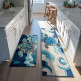 Sophie - Tapis de cuisine Coquillages en Rive au Mer