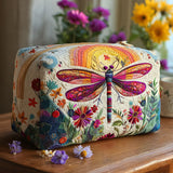 Chloé - Trousse de toilette matelassée Motif Délicate