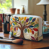 Anouk - Trousse de toilette matelassée Arbre de Vies