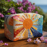 Mathilde - Trousse de toilette matelassée Rayon de Soleil