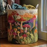 Panier à Linge Matelassé - Jardin à l'Aube