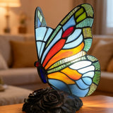 TIFFALIGHT | Lampe en vitrail en forme de papillon