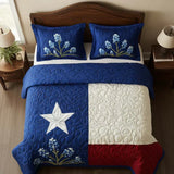 Parure de lit matelassée 3 pièces - Fierté du Texas