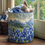 Panier à Linge Matelassé - Gloire du Printemps Texan