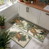 Zoé - Tapis de cuisine Atmosphère Tropical Tiki