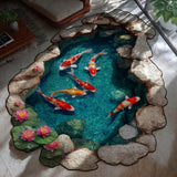 Sylvie - Tapis décoratif Piscine Tranquille