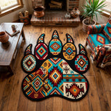 Emma - Tapis décoratif Tribal Patte