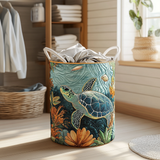 Panier à Linge Matelassé - Baie des Tortues