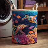 Panier à Linge Matelassé - Baie des Tortues