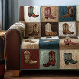 Océane - Housse de canapé matelassée Style Western