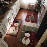 Flavie - Tapis de cuisine Hivernal Classique
