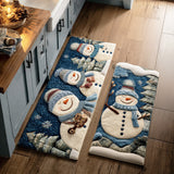 Sandrine - Tapis de cuisine Hivernal Classique