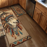 Sarah - Tapis de cuisine Loup Majestueux