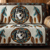 Constance - Housse de canapé matelassée Motif Décoratif