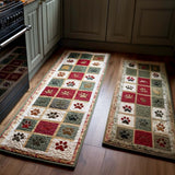 Bérangère - Tapis de cuisine De Noël Classique