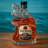 Édition limitée de la bouteille de whisky Shark Jaws Anniversary