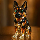 Berger Allemand en Cristal