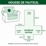 Agathe - Housse de canapé matelassée Style Western