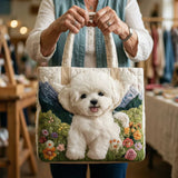 Sac Artisanal Matelassé - Chien Enchanté