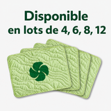 Lucie - Set de table matelassé Pétale Sentier