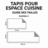 Bérénice - Tapis de cuisine Ami de la Neige Chaleureux